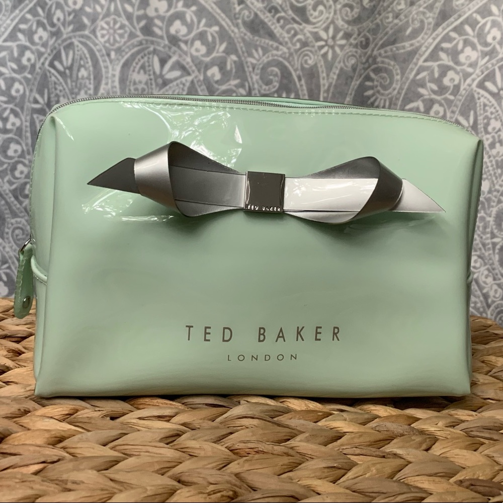 Ted Baker Eggshell Jewelry/Cosmetic Bag